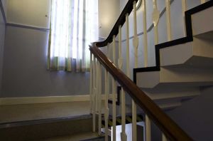 View Showing Halfway Up the Staircase of Maple House